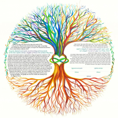 Nava Shoham Tree of Life Ketubah