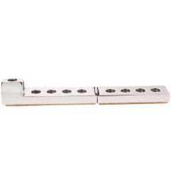 Hammered Multi Color Rings Travel Menorah